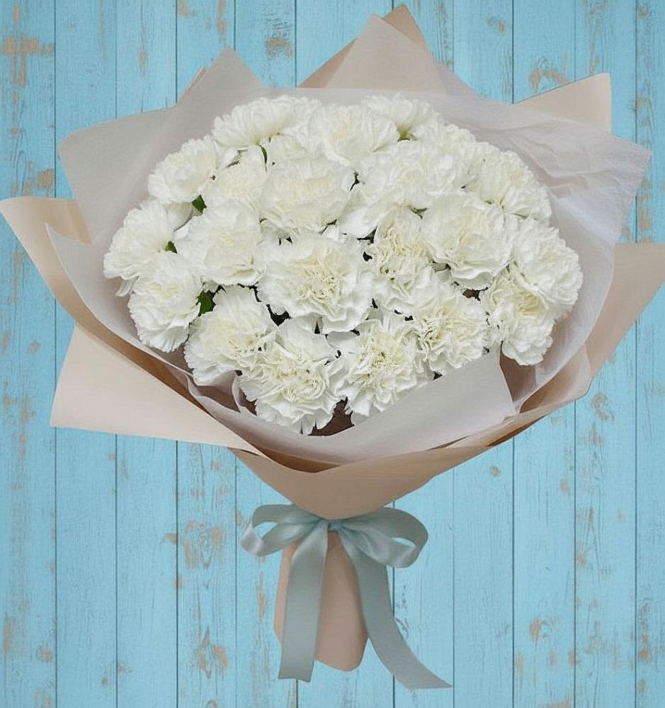 Букет цветов из: Гвоздики в Аржановской