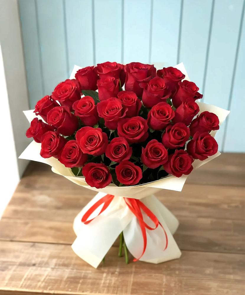 Букет 29 Красных роз в Аржановской