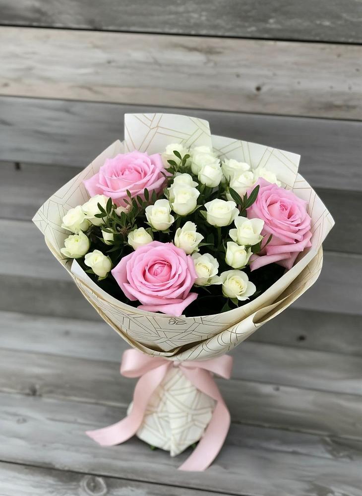 Букет цветов из: Розы в Аржановской