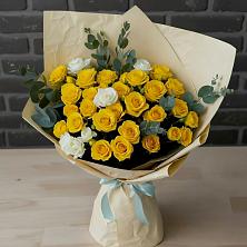 Букет цветов из:  Розы в Аржановской