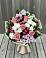 Букет цветов из: Альстромерии, Гвоздики, Розы и Хризантемы в Аржановской