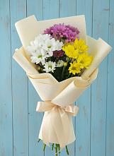 Букет цветов из:  Хризантемы #REPLACE_PRED# Аржановской