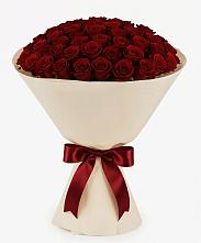 Букет 101 Бордовая роза Блэк Бакарра в Аржановской