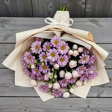 Букет цветов из:  Розы и Хризантемы #REPLACE_PRED# Аржановской