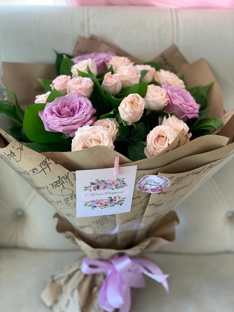 Букет цветов из: Розы в Аржановской