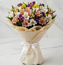 Букет цветов из:  Альстромерии #REPLACE_PRED# Аржановской