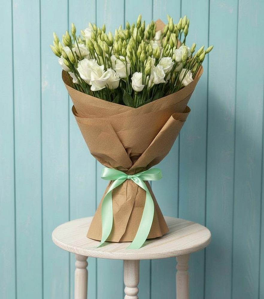 Букет цветов из: Лизиантусы в Аржановской