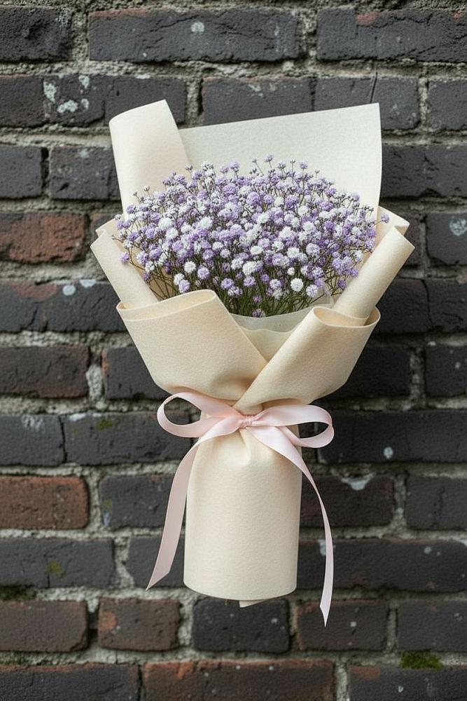 Букет цветов из: Гипсофила в Аржановской