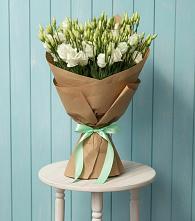 Букет цветов из:  Лизиантусы в Аржановской