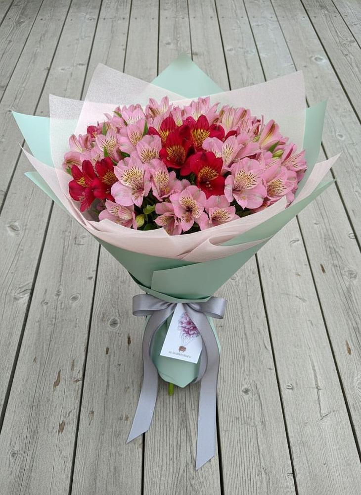 Букет цветов из: Альстромерии в Аржановской