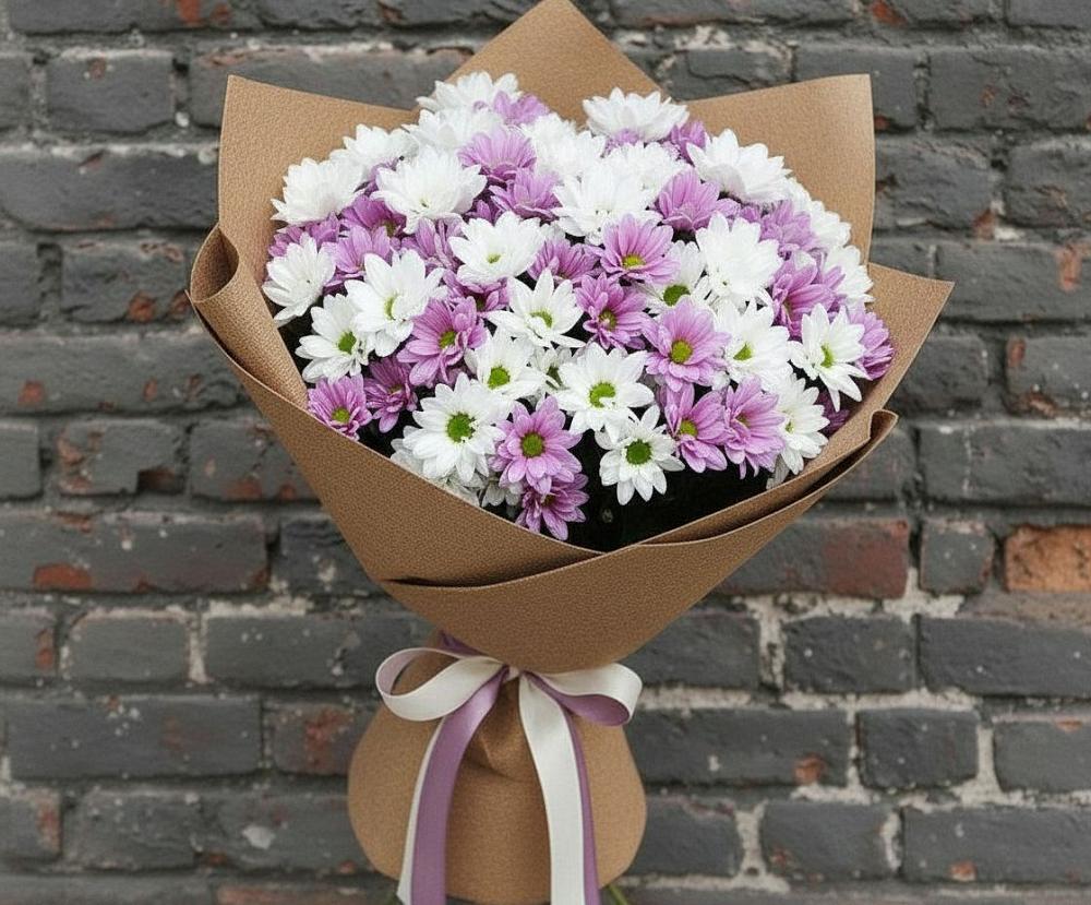 Букет цветов из: Хризантемы в Аржановской