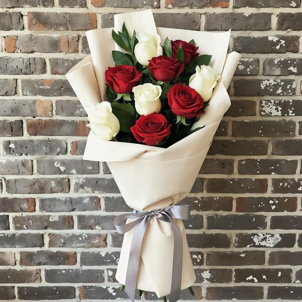 Букет цветов из: Розы в Аржановской