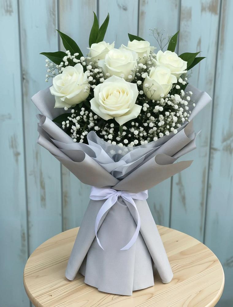 Букет цветов из: Розы в Аржановской