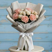 Букет цветов из:  Розы в Аржановской