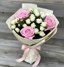 Букет цветов из:  Розы в Аржановской