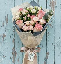 Букет цветов из:  Розы в Аржановской