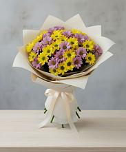 Букет цветов из:  Хризантемы в Аржановской
