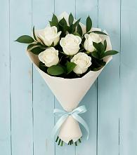 Букет цветов из:  Розы в Аржановской