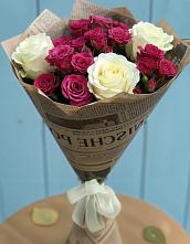Букет цветов из:  Розы в Аржановской