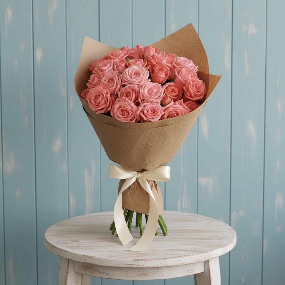 Букет цветов из: Розы в Аржановской