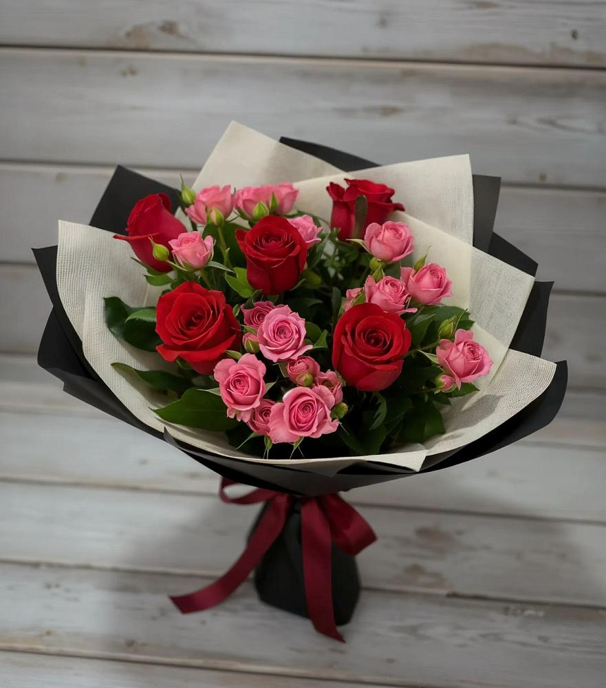 Букет цветов из: Розы в Аржановской