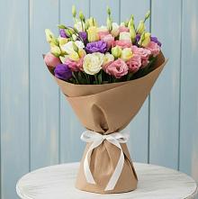 Букет цветов из:  Лизиантусы в Аржановской