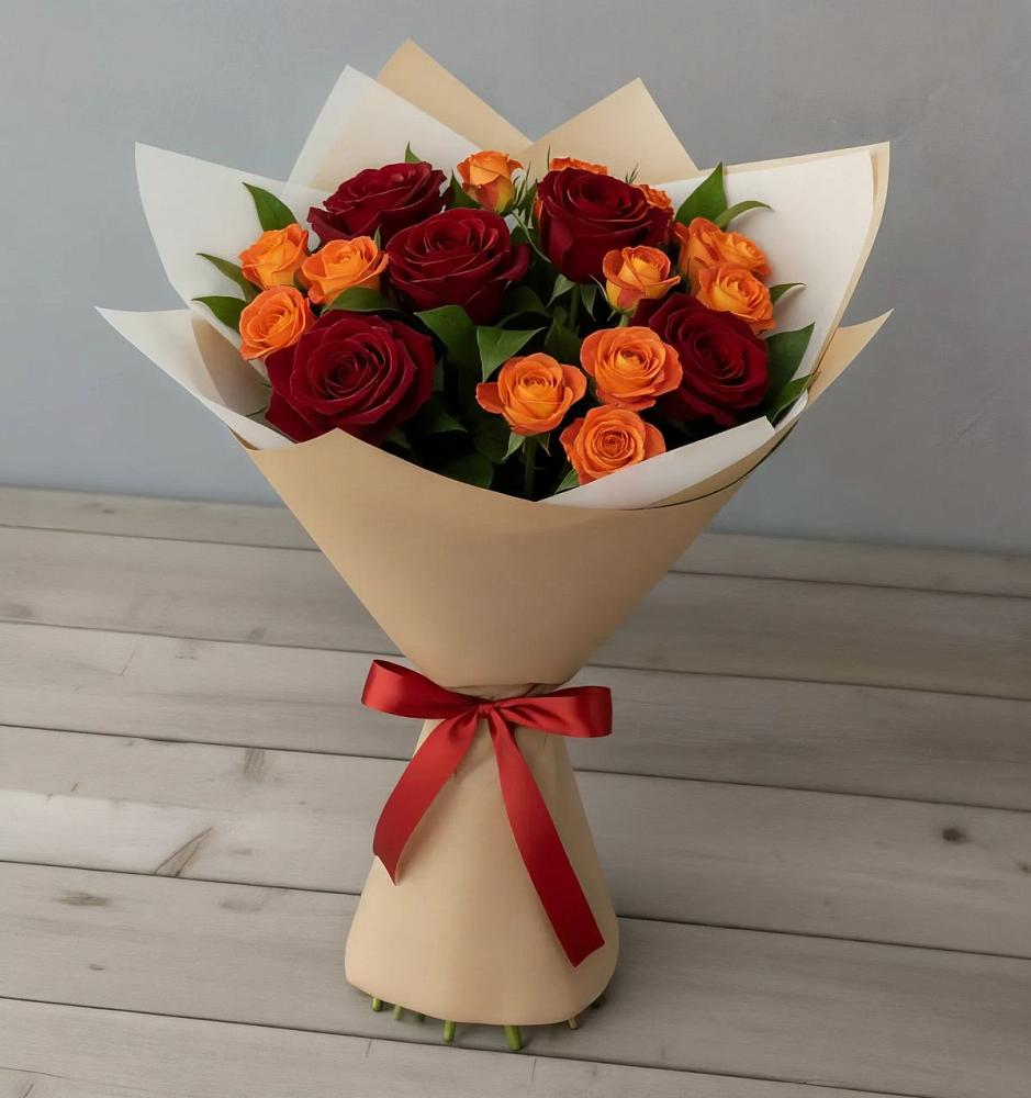 Букет Любовь и восторг в Аржановской